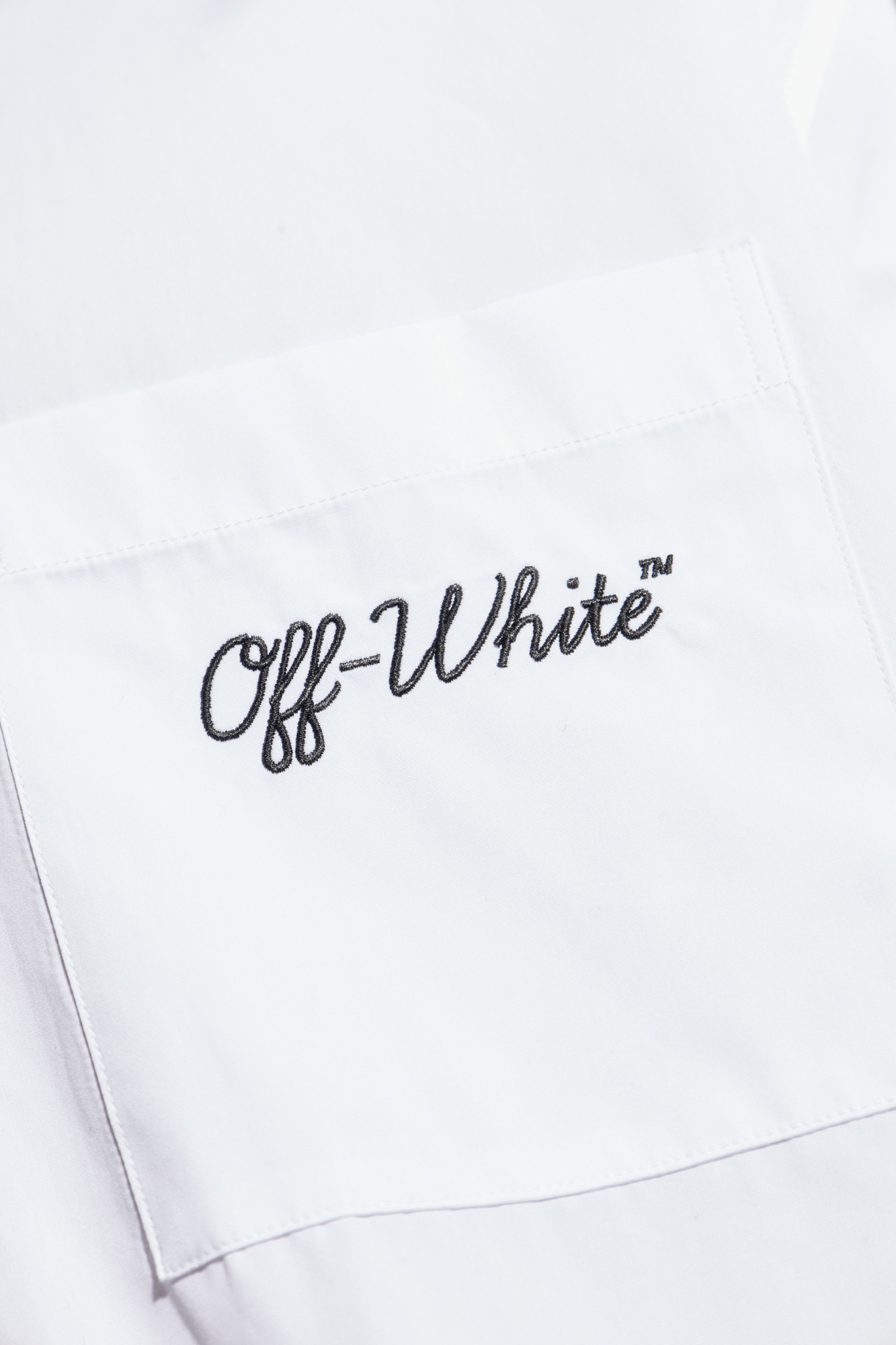 VIP【関税送料無料】希少 Off-White LOGO COTTON OVERSHIRT VIP【関税送料無料】希少 Off-White LOGO COTTON OVERSHIRT T